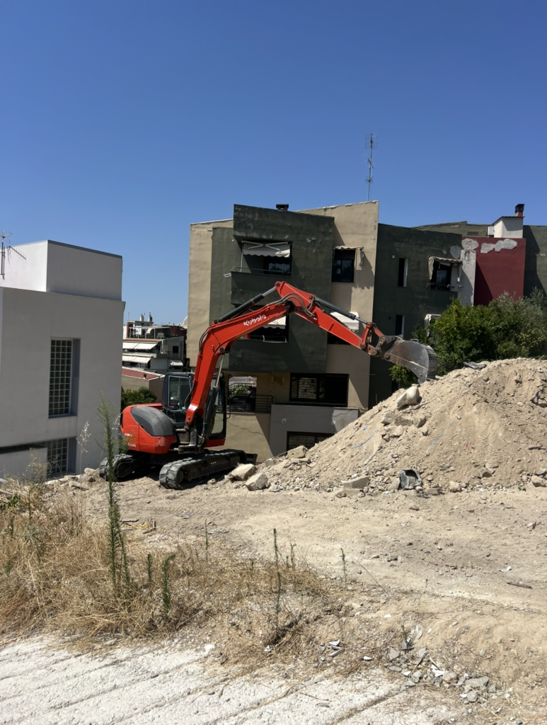 Παναγιώτης Βασιλάκης, Διαμόρφωση Υπαίθρων Χώρων, Χωματουργικές εργασίες, Καθαρισμός και αποψίλωση χόρτων, Κατεδαφίσεις κτιρίων και κατασκευών, Θεσσαλονίκη, earthworks constructions pvasilakis thessaloniki